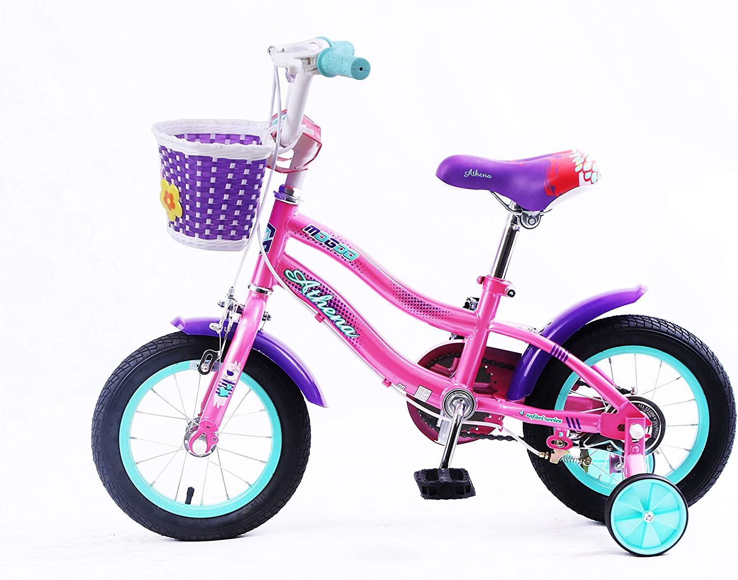 Mogoo Bicycle 12 Athena Dark Pink - Colorland Toys