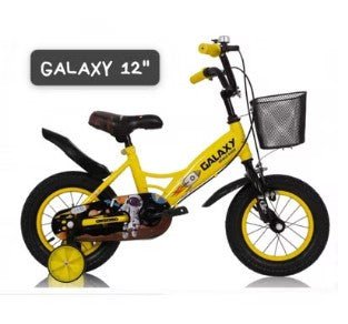 Mogoo Bicycle 12 Elgo Galaxy Yellow - Colorland Toys