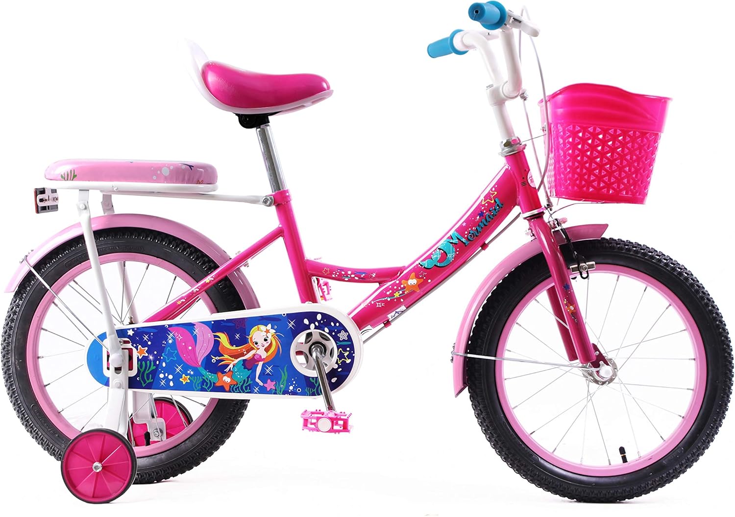 Mogoo Bicycle 16 Elgo Mermaid Dark Pink - Colorland Toys