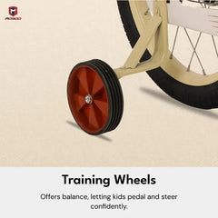 Mogoo Bicycle 16 Retro Beige - Colorland Toys