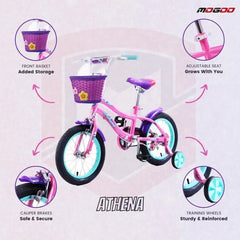 Mogoo Bicycle 20 Athena Light Pink - Colorland Toys