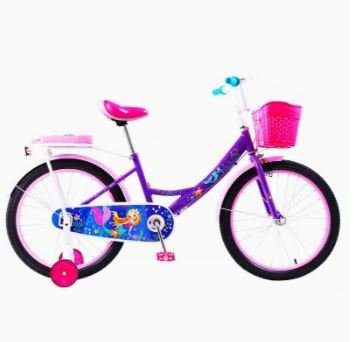 Mogoo Bicycle 20 Elgo Mermaid Purple - Colorland Toys