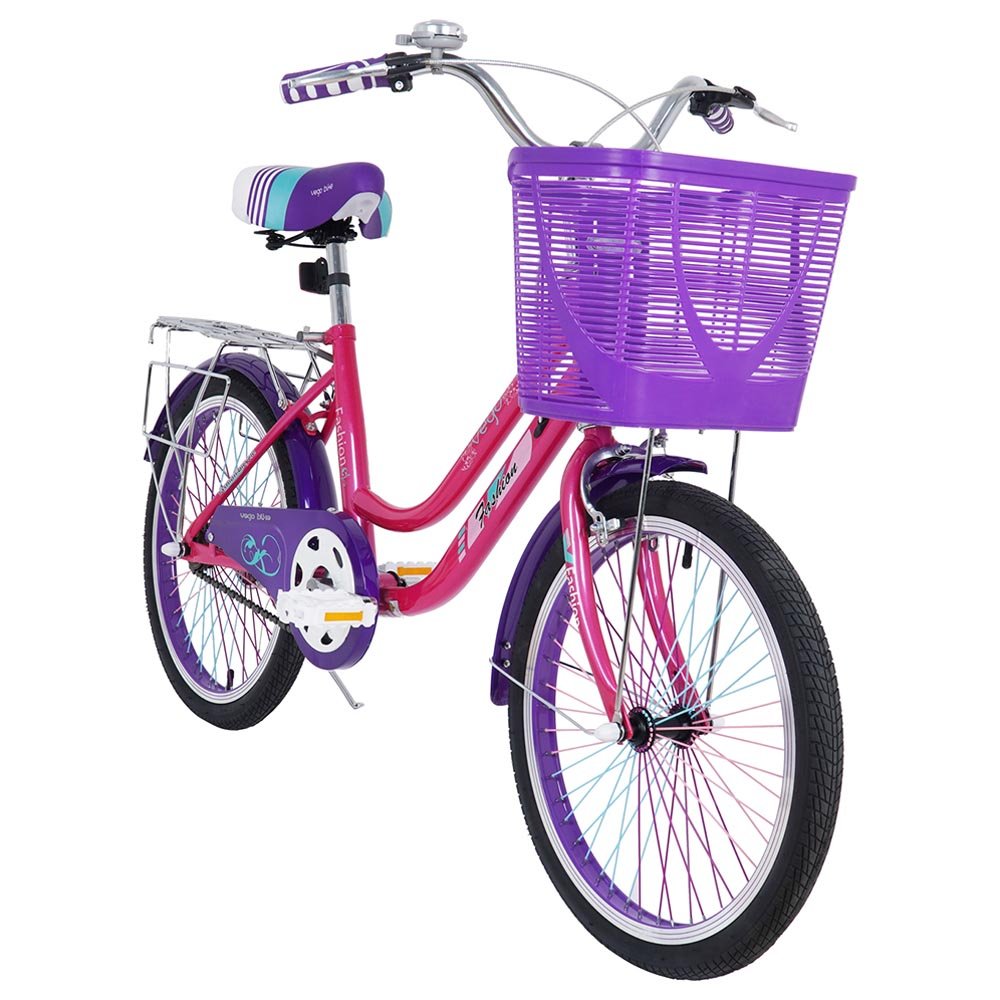 Mogoo Bicycle 20 Vego Fashion Dark Pink/Purple - Colorland Toys