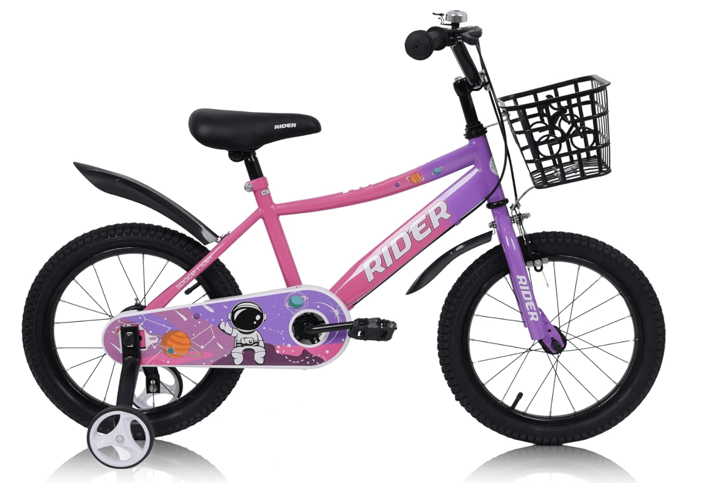 Mogoo Rider 16" Kids Bicycle - Purple & Pink - Colorland Toys