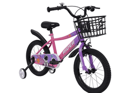 Mogoo Rider 16" Kids Bicycle - Purple & Pink - Colorland Toys