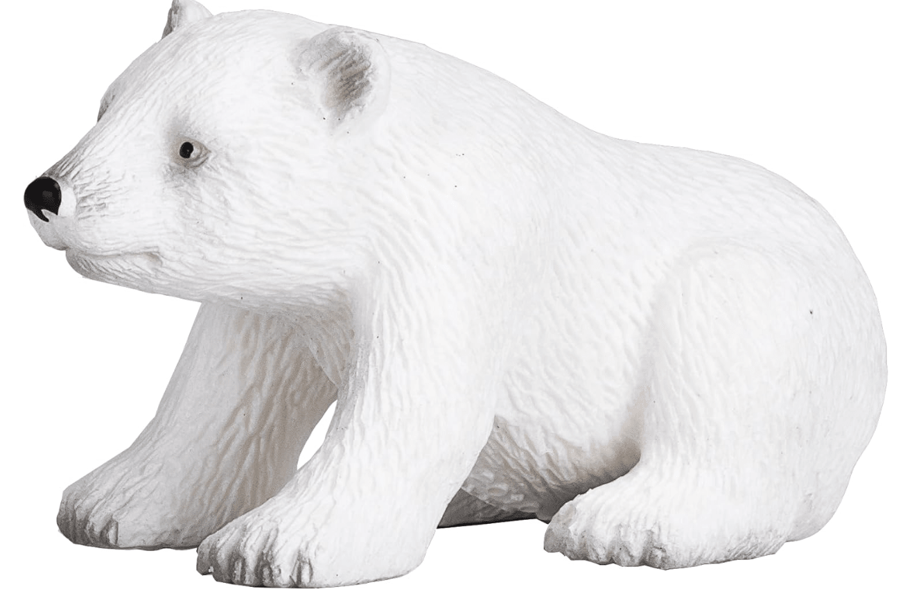 Mojo Animal Planet Polar Bear Cub Sitting 387021 - Colorland Toys