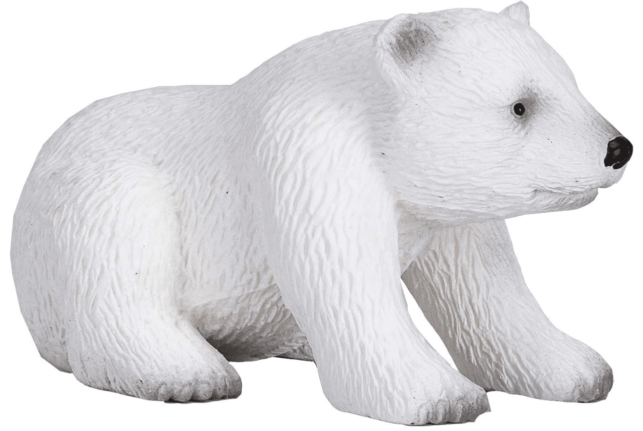 Mojo Animal Planet Polar Bear Cub Sitting 387021 - Colorland Toys