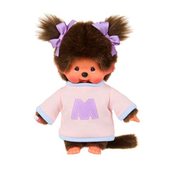 Monchhichi Bi-Color Sweater Girl Plush 20cm M-203956
