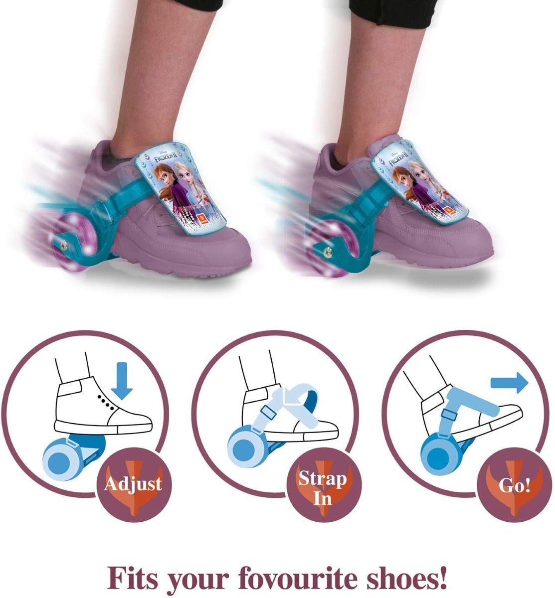 Mondo Clip - On Skates Frozen 2 28623 - Colorland Toys