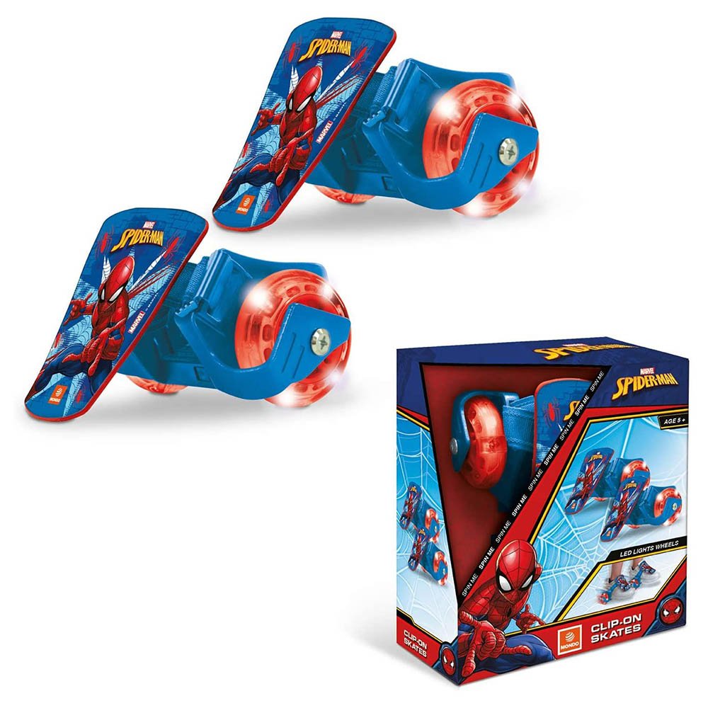 Mondo Clip - On Skates Spiderman 28624 - Colorland Toys