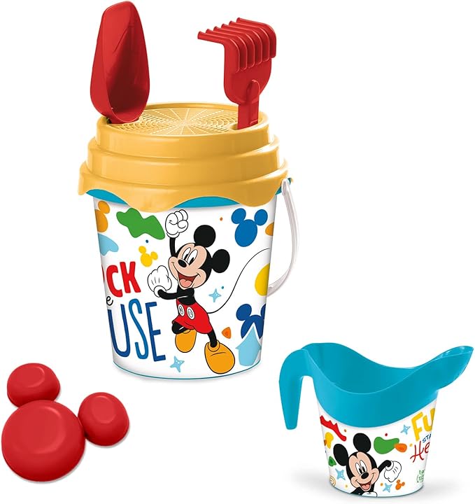 Mondo Deluxe Bucket Set Mickey 17cm 18535 - Colorland Toys