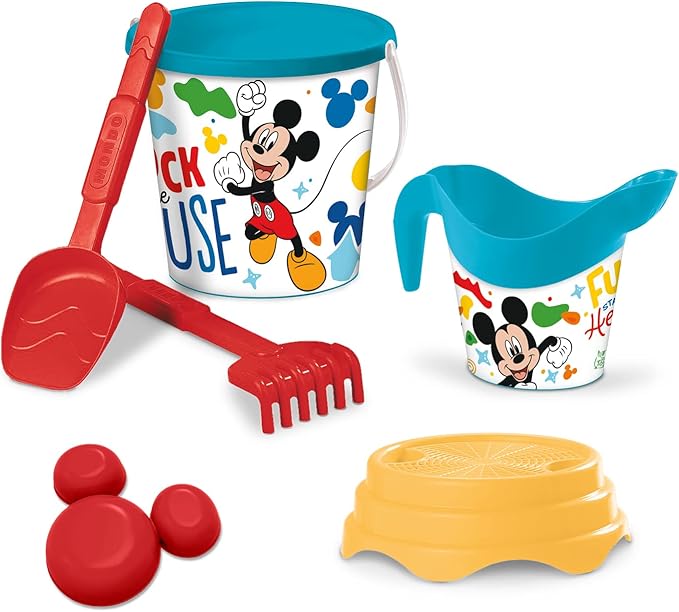 Mondo Deluxe Bucket Set Mickey 17cm 18535 - Colorland Toys