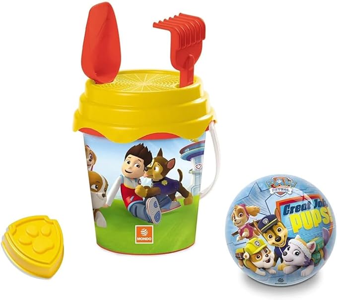 Mondo Deluxe Bucket Set Paw Patrol 17cm 28243