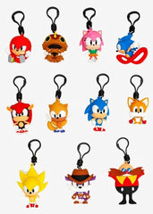 Monogram: Sonic 3D Foam Bag Clip, Series-4 MN36065 - Colorland Toys