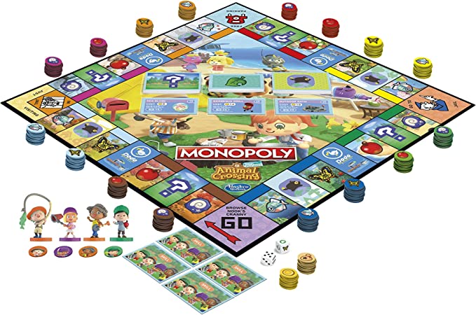Monopoly Animal Crossing Board Game F1661 - Colorland Toys