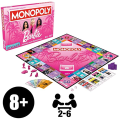 Monopoly Barbie Edition Board Game - Colorland Toys