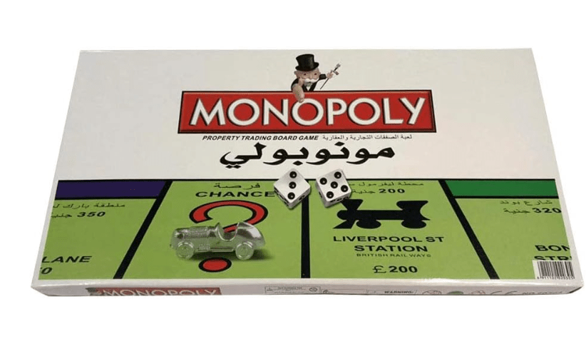 Monopoly Classic Arabic C1009215/C1009E82 - Colorland Toys