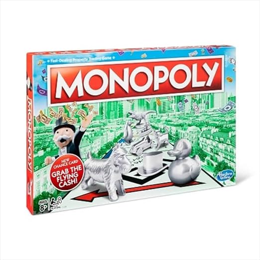 Monopoly Classic Game English C1009EF14/C1009EG7 - Colorland Toys