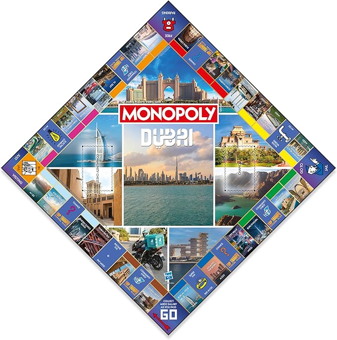 Monopoly Dubai UAE Official S2 WM05295 - Colorland Toys