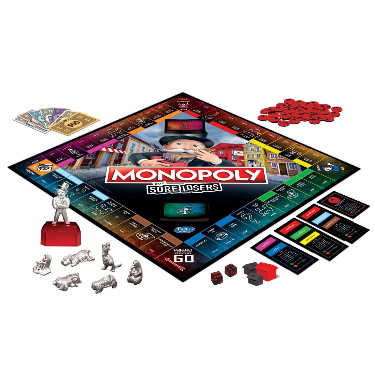Monopoly For Sore Losers Board Game E9972 - Colorland Toys