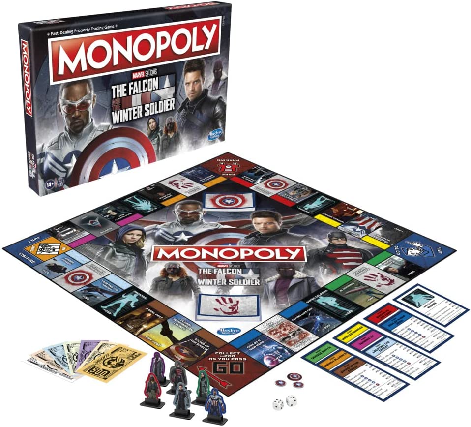 Monopoly The Falcon and The Winter Soldier F5851 - Colorland Toys