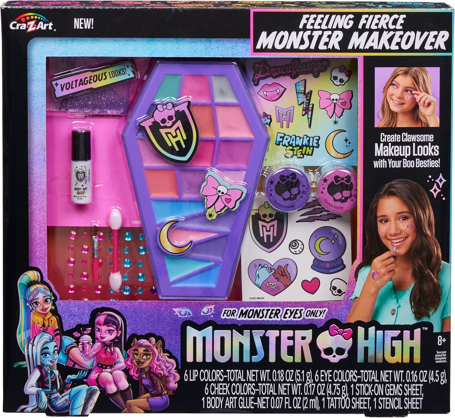 Monster High Feeling Fierce Monster Makeover CA - 72208 - Colorland Toys