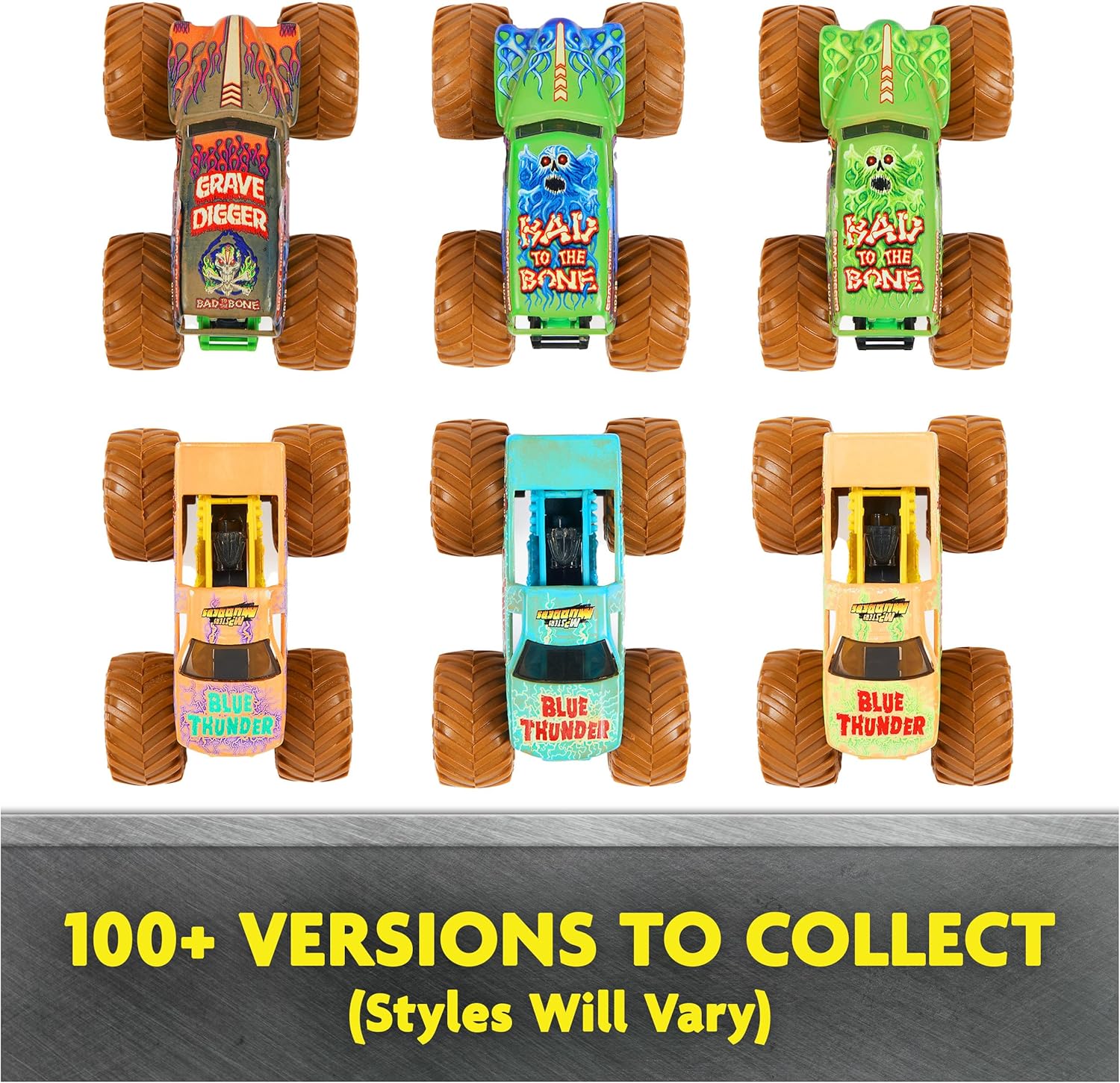 Monster Jam 1:64 Mystery Mudders 2-Pack 6067514 - Colorland Toys