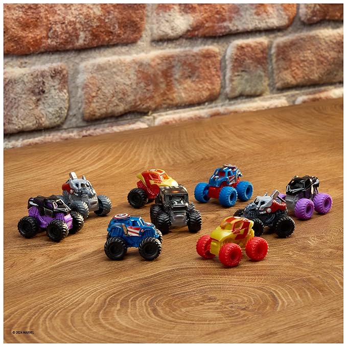 Monster Jam Marvel Vehicles 1:64 Scale Spiderman 6074263 - Colorland Toys