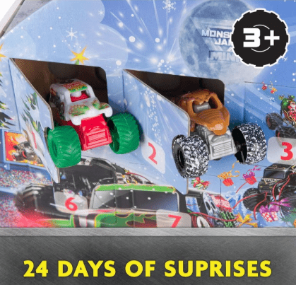 Monster Jam Mini Advent Calendar 6065437 - Colorland Toys