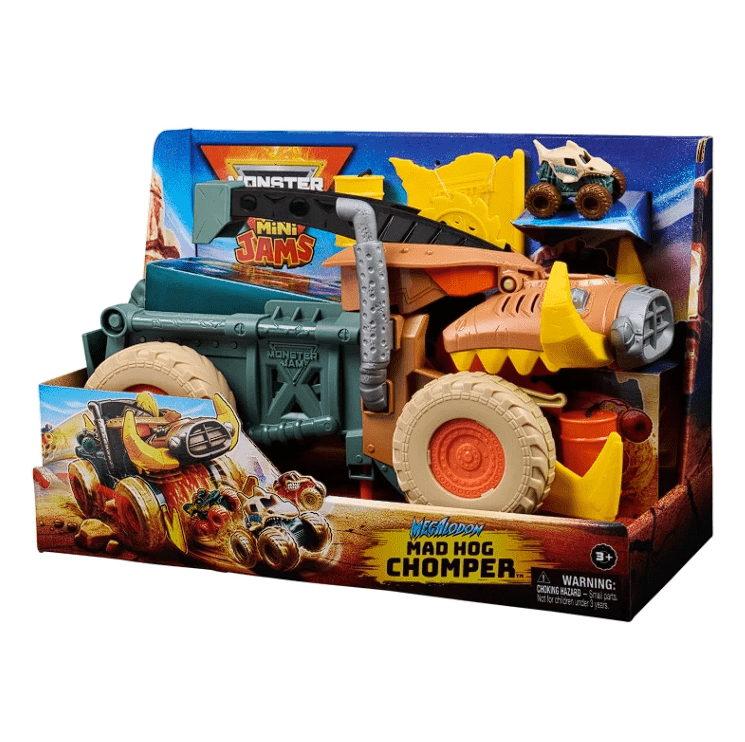 Monster Jam Mini Megalodon Mad Hog Chomper 6071776 - Colorland Toys