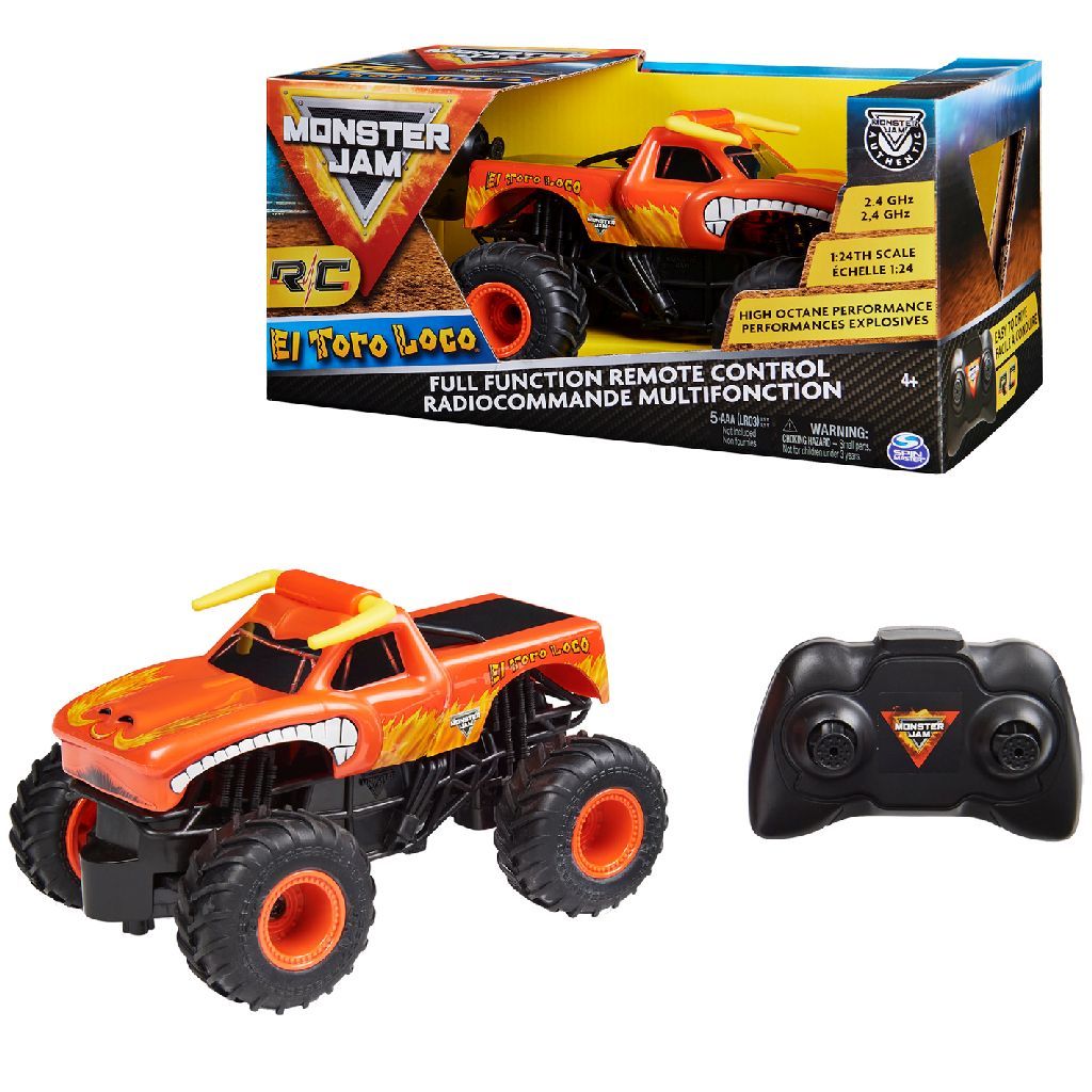 Monster Jam RC 1:24 El Toro Loco Truck 6060517 - Colorland Toys