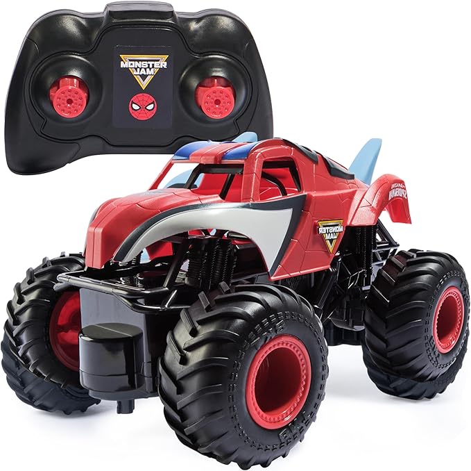 Monster Jam RC 1:24 Scale Spiderman 6073723 - Colorland Toys