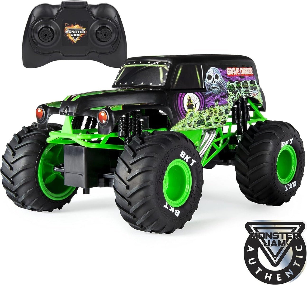Monster Jam RC Grave Digger Monster Truck 6044944 - Colorland Toys