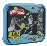 Mookie Swingball 5 In 1 Soccer Swingball, Volleyball, Flying Disk And Tailball 7303 - Colorland Toys