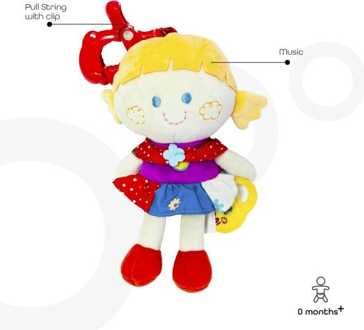 Moon Pull String Musical Toy MNBTRRD04 - Colorland Toys