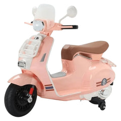 Moto Vespa Motorcycle Ride On Pink JMB9001 - Colorland Toys