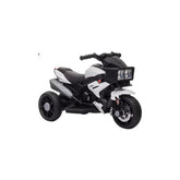 Motor Bike 6V White QLS - 802 - Colorland Toys