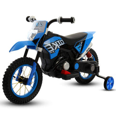 Motor Cross 6V Blue QK305 1B1M - Colorland Toys