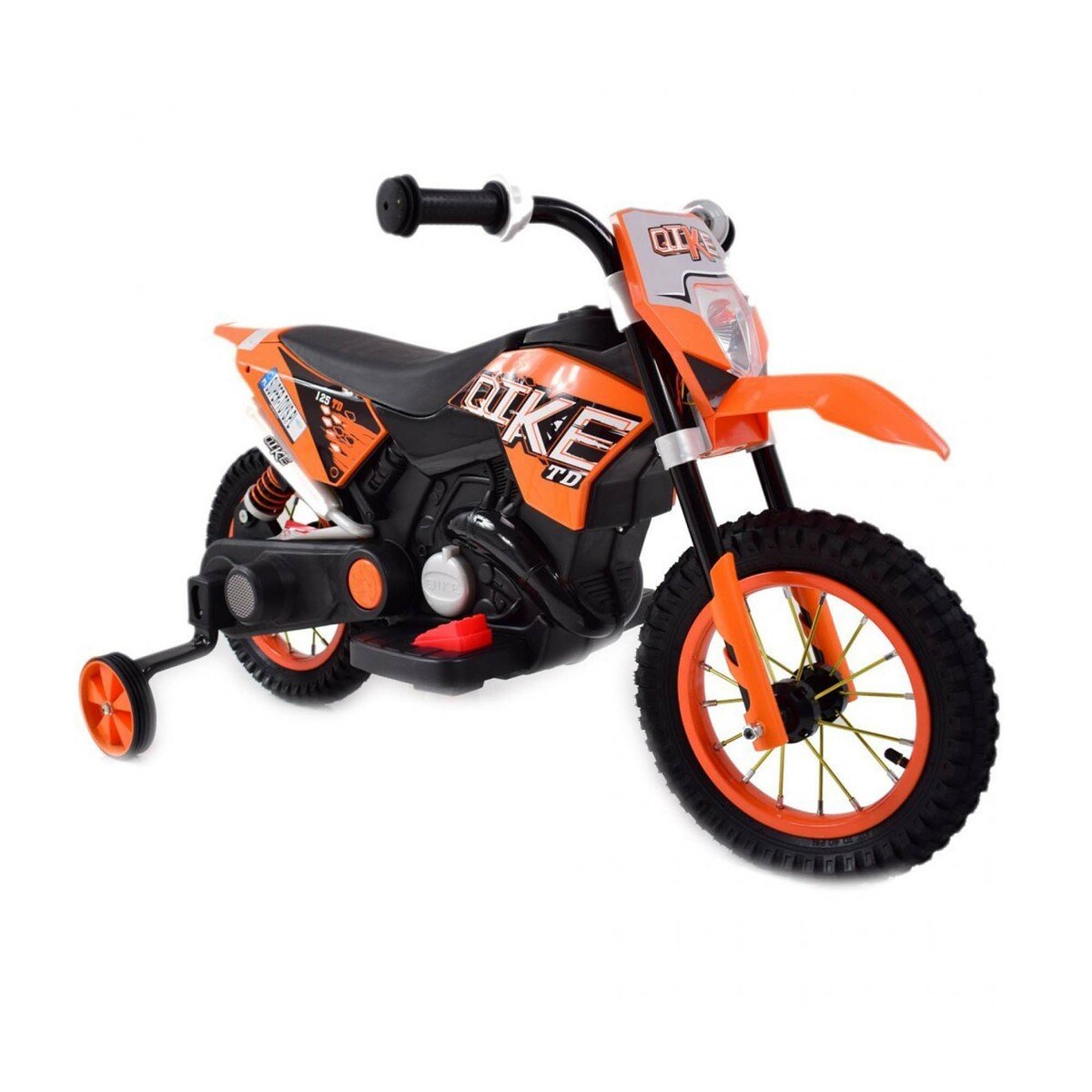 Motor Cross 6V Orange QK305 1B1M - Colorland Toys