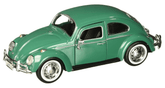 Motor Max 1966 Volkswagen Beetle Green 1:24 Series 73223 - Colorland Toys