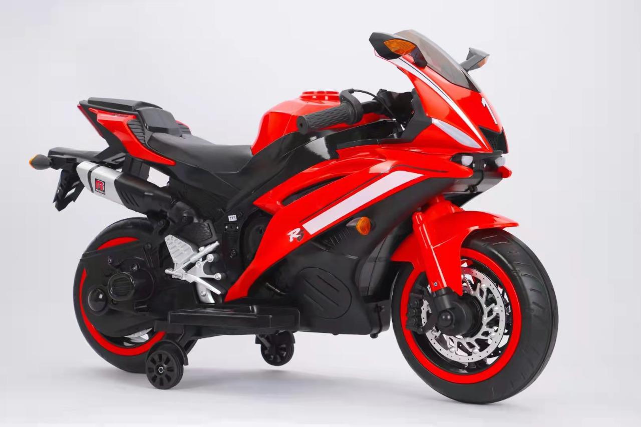 Motorcycle Red XA376 - 2 - Colorland Toys