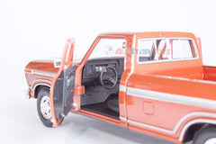 Motormax 1979 Ford F-150 Pickup Truck 1/24 Diecast Model Car, Brown - Colorland Toys