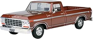 Motormax 1979 Ford F-150 Pickup Truck 1/24 Diecast Model Car, Brown - Colorland Toys