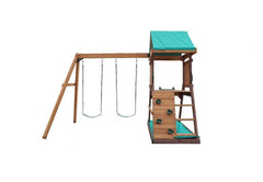Mount Peak - Matterhorn Swing Set & Playhouse MP76139 - Colorland Toys