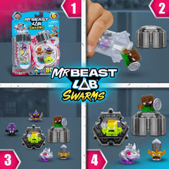 Mr Beast Lab Swarms S4 Lab 6Pk 24873 - Colorland Toys