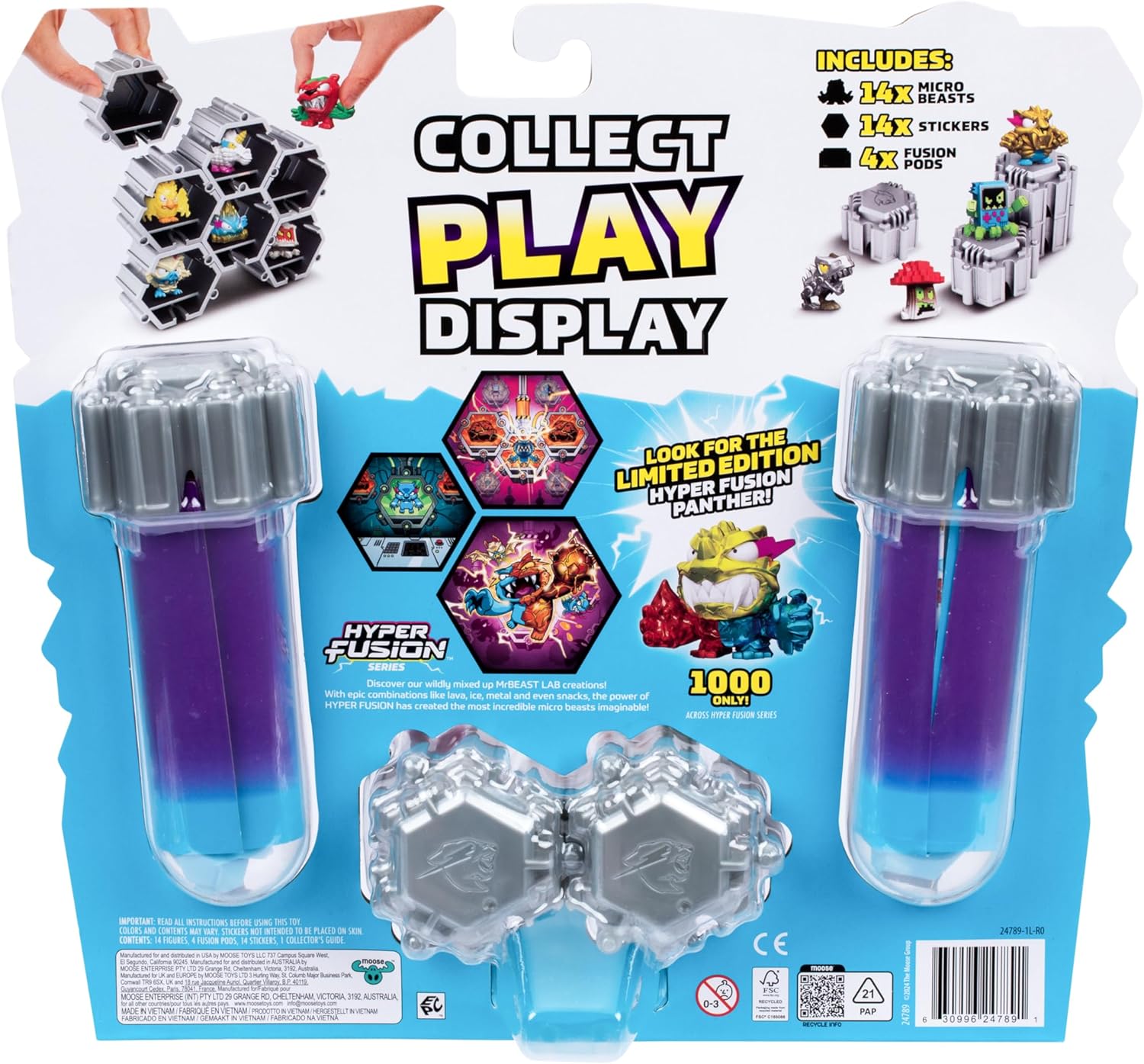 Mrbeast Lab Swarms Mega Lab 14 - Pack 24789 - Colorland Toys