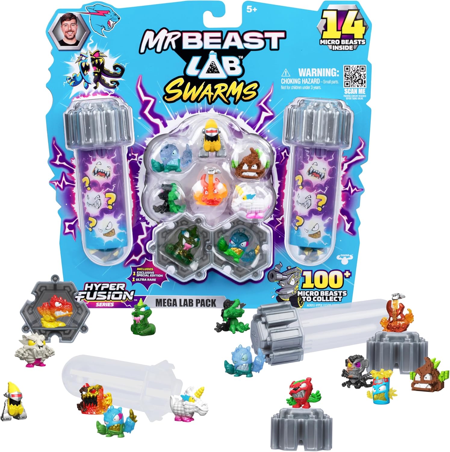 Mrbeast Lab Swarms Mega Lab 14 - Pack 24789 - Colorland Toys