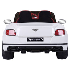 Megastar Car Bentley Ride on White 1155L - Colorland Toys