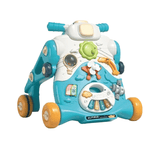 Multi Function 2 - in - 1 Music Baby Walker Blue 702/B11142 - Colorland Toys