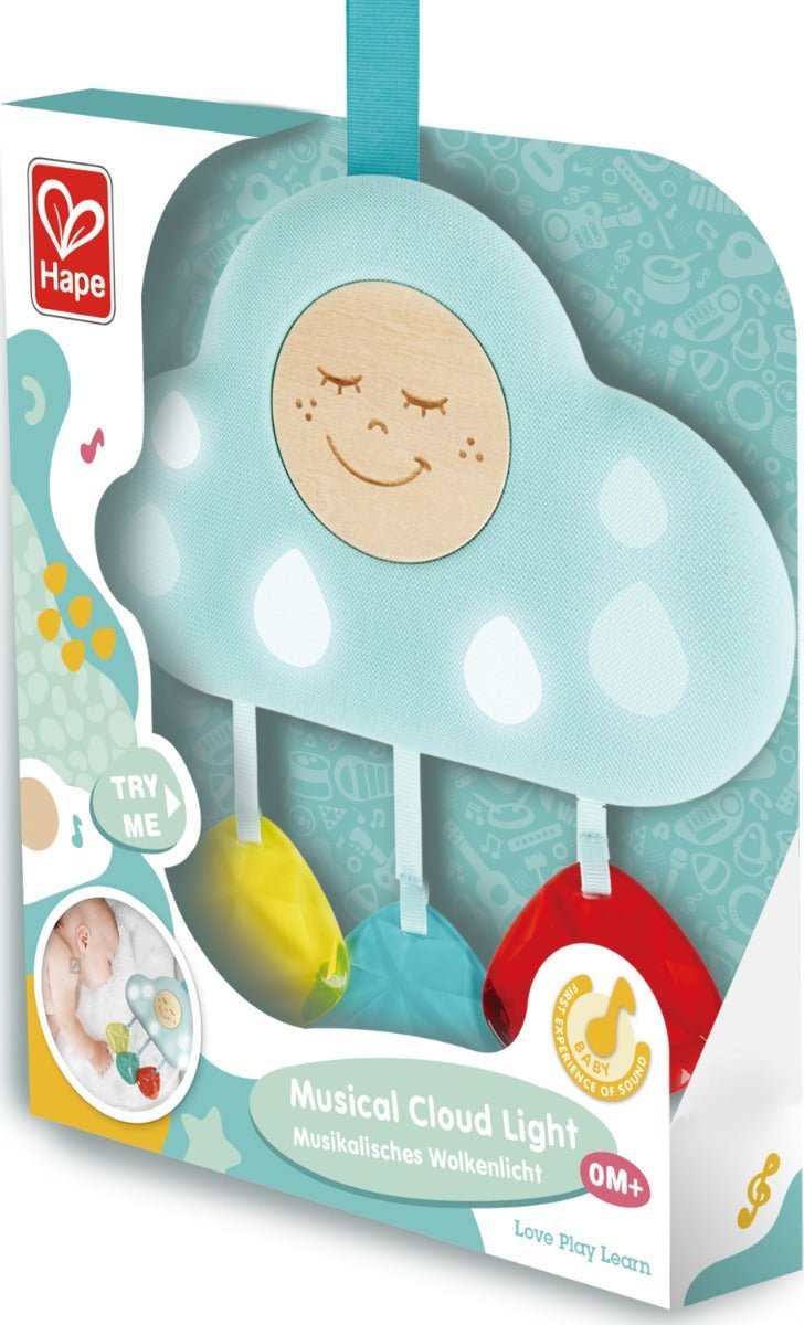 Musical Cloud Light Baby's Crib Mobile - Colorland Toys